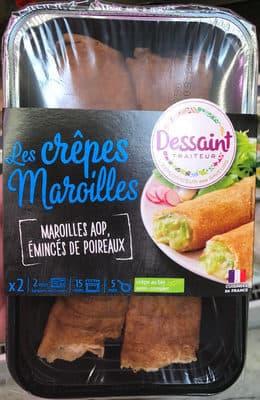 Dessaint Les crêpes Maroilles [Maroilles AOP, émincés de poireaux] packshot
