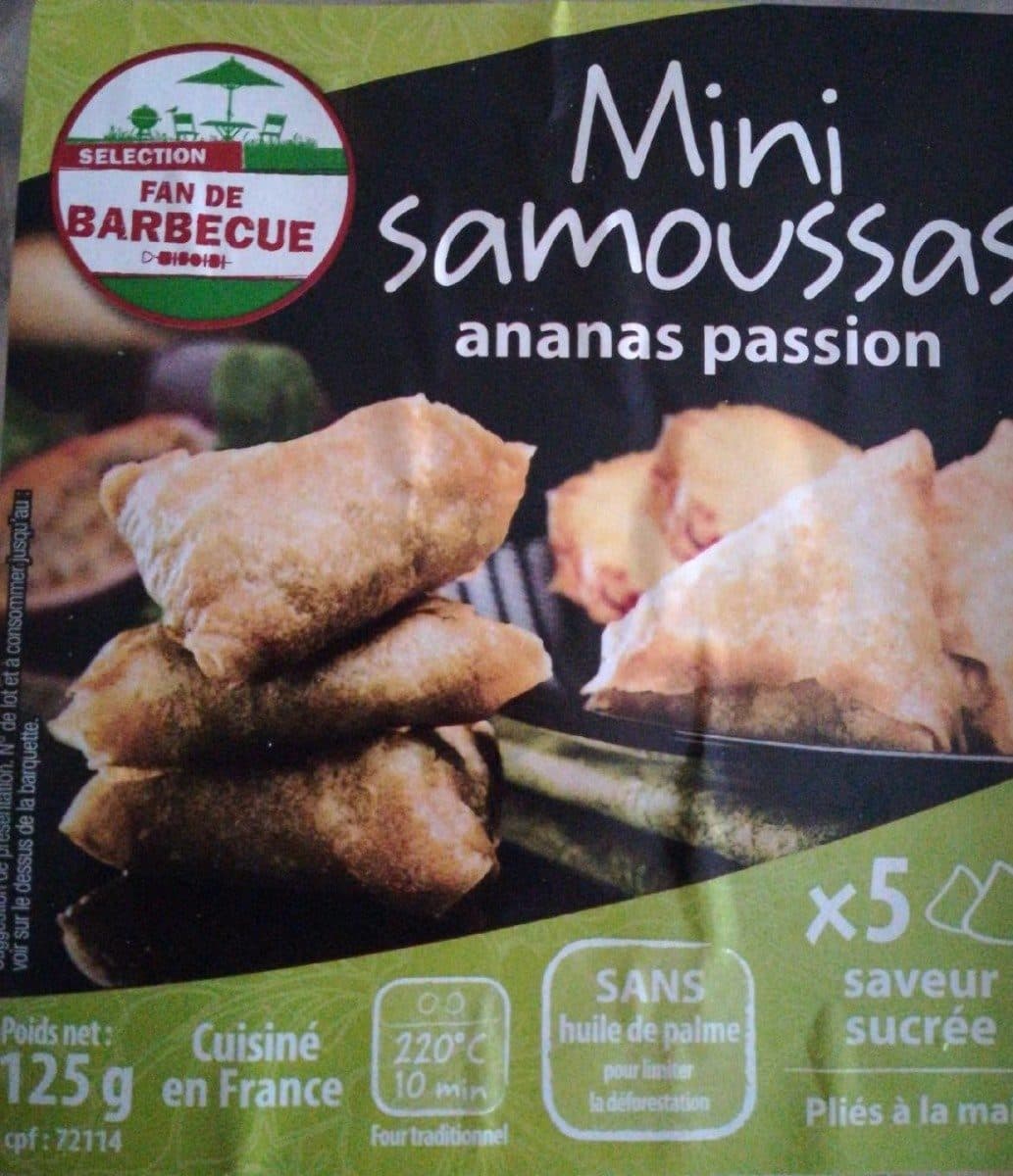 Open Food Facts Mini-samoussa ananas passion packshot