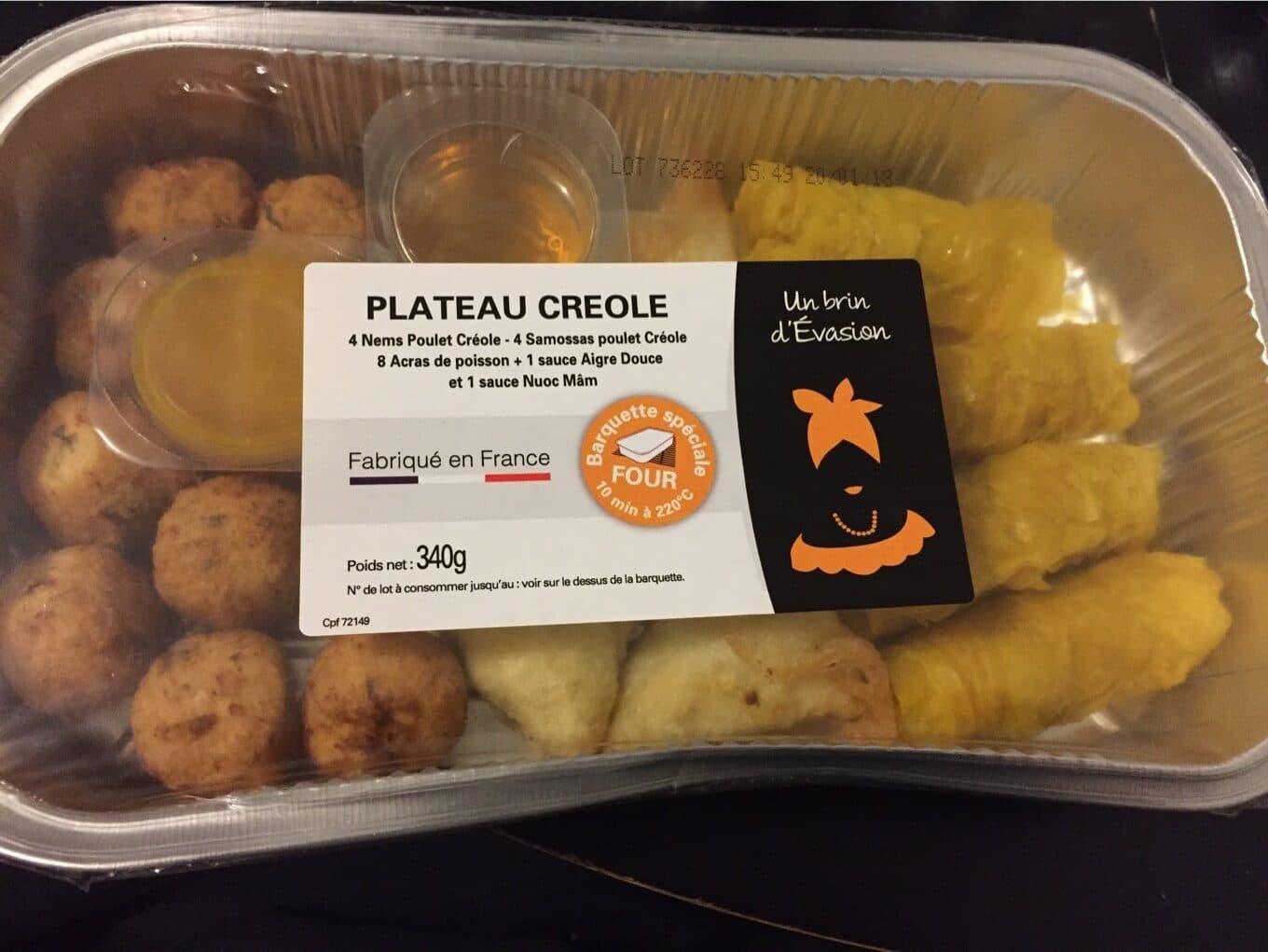 Un Brin D’evasion Plateau creole packshot