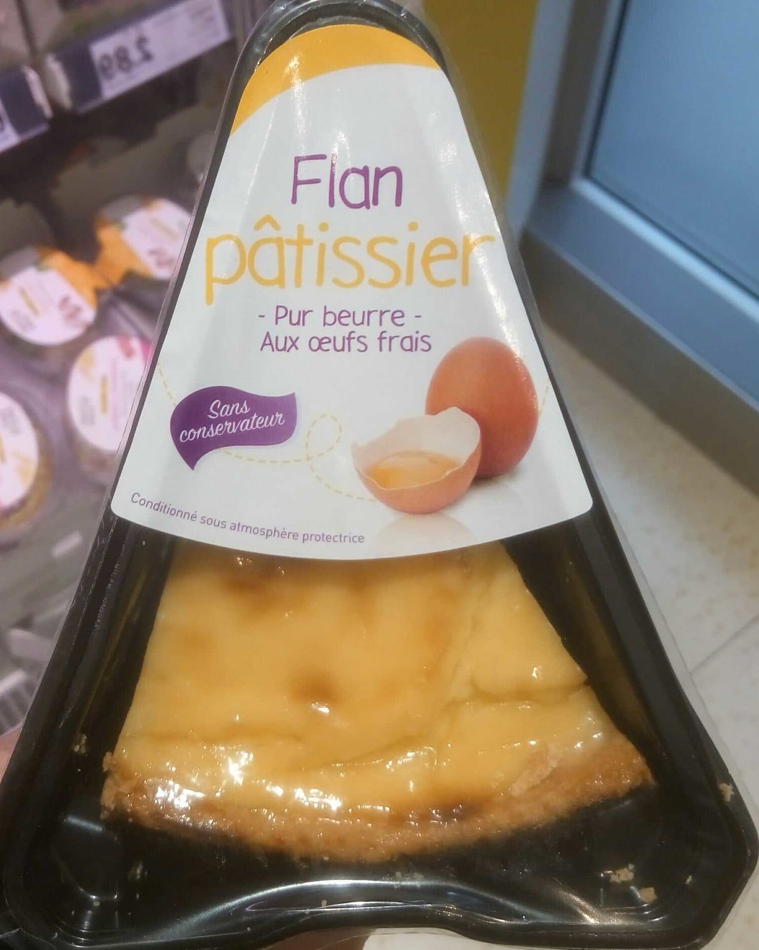 Lidl Flan pâtissier pur beurre aux œufs frais packshot