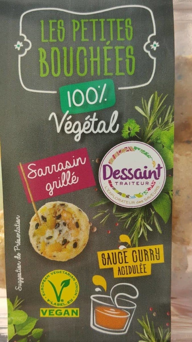 Dessaint Traiteur Les petites bouchées 100% végétal packshot