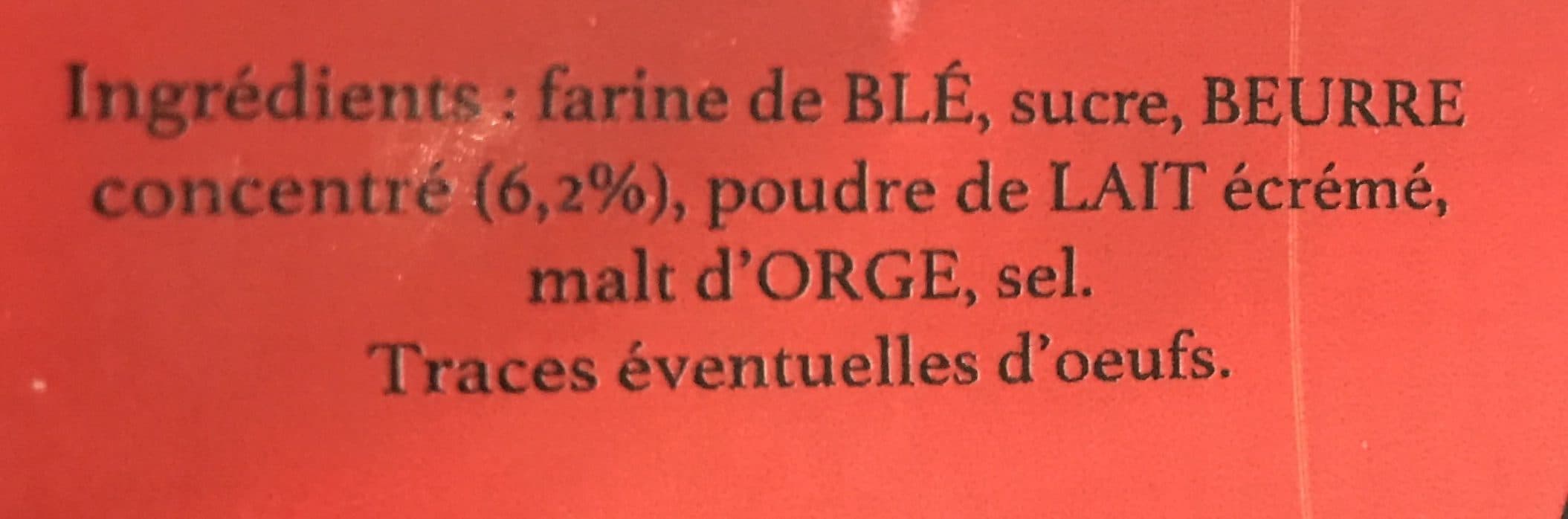 Trésors de Chefs Décor Feuilletine packshot
