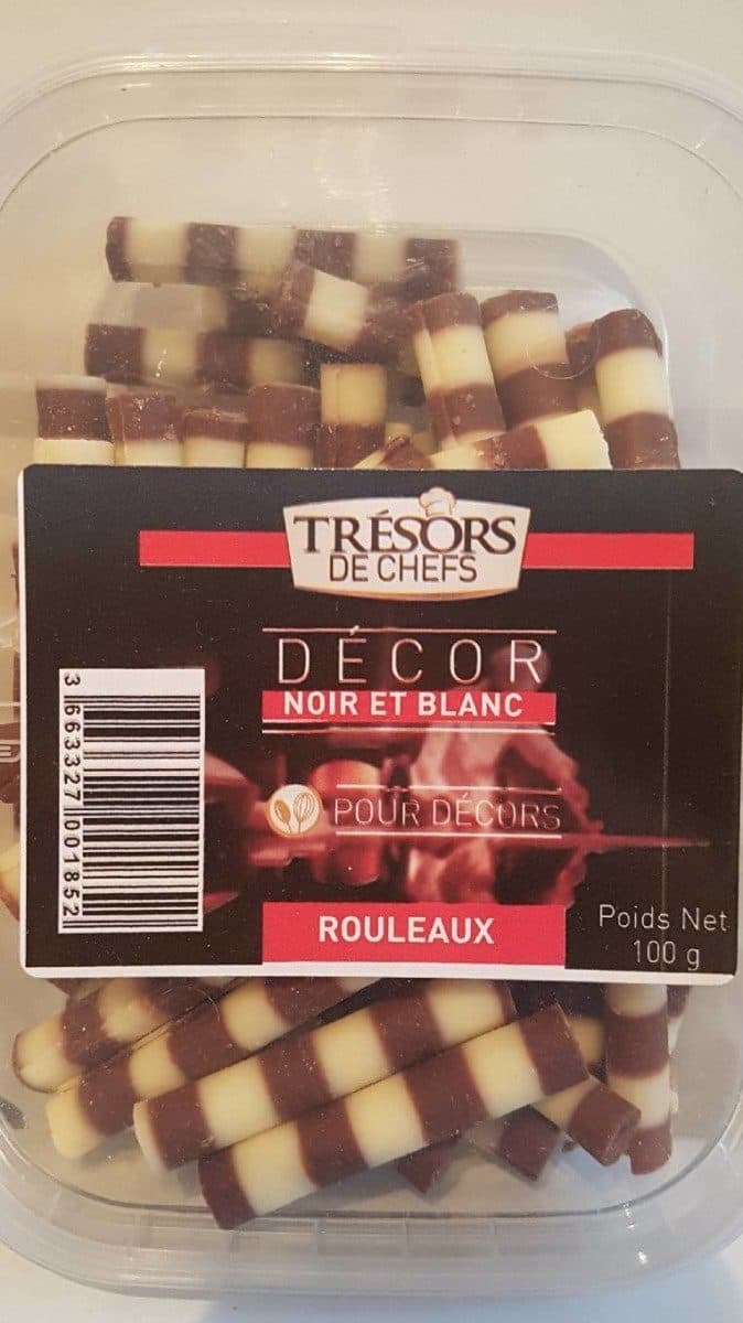 Tresors De Chefs Décor noir et blanc packshot