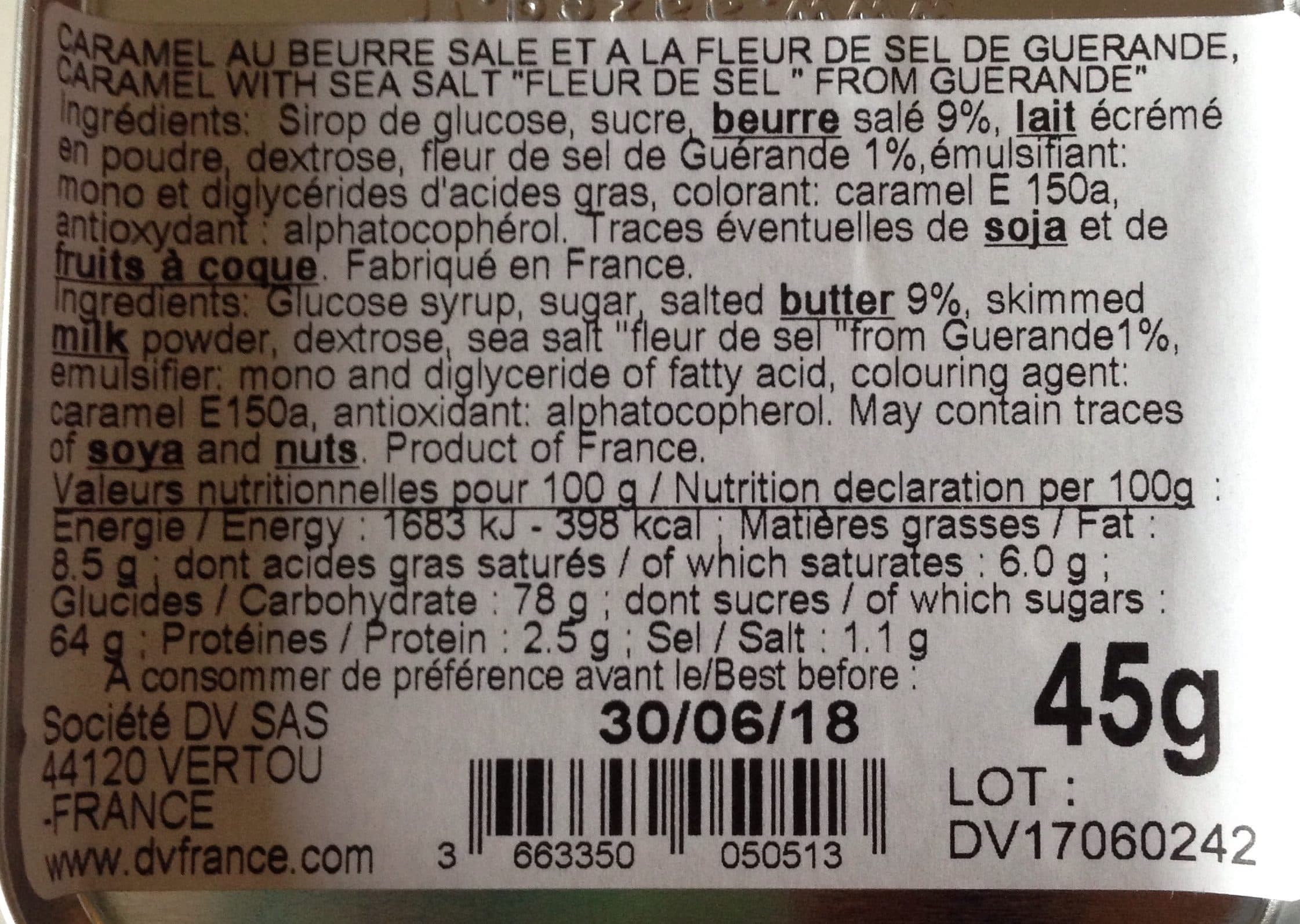Pays Bigouden Caramels au beurre salé et à la fleur de sel packshot
