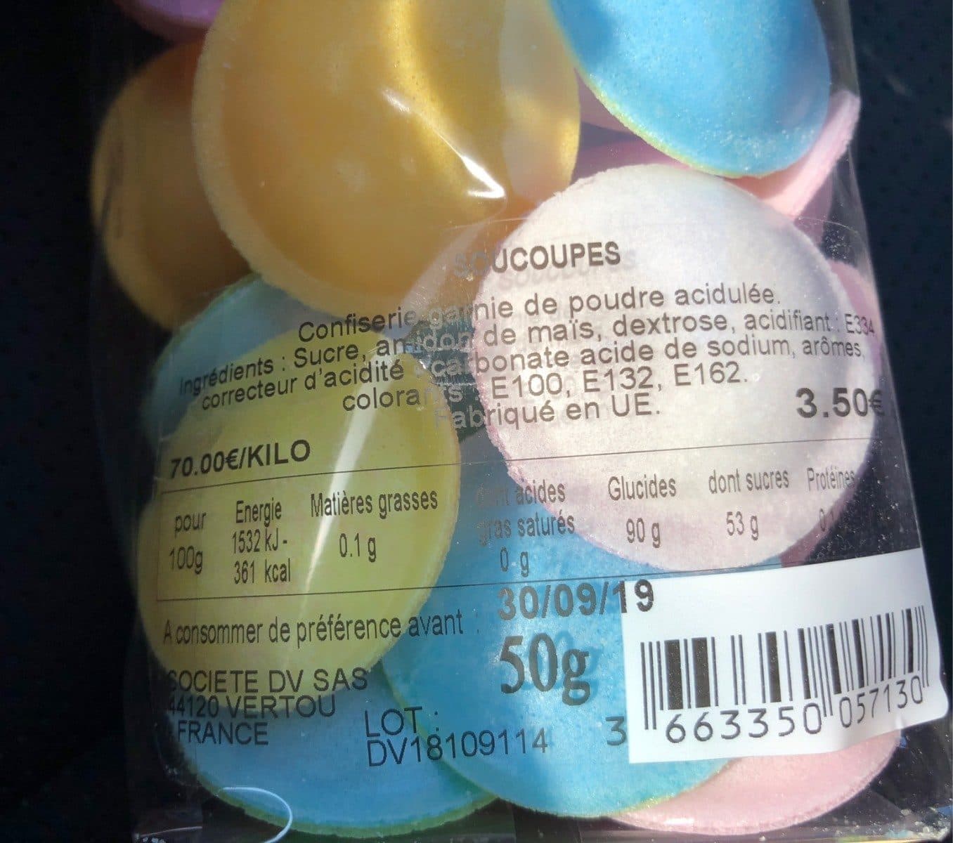 DV SAS Soucoupe packshot
