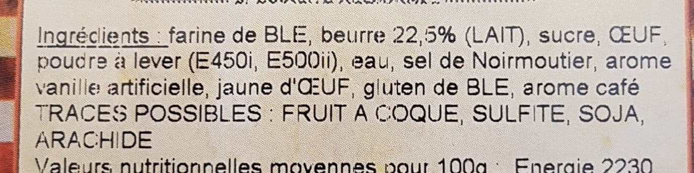 Open Food Facts Galette vendéenne packshot