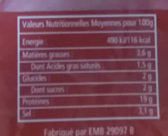 Sans marque Jambon Cuit Choix Découenné dégraissé packshot