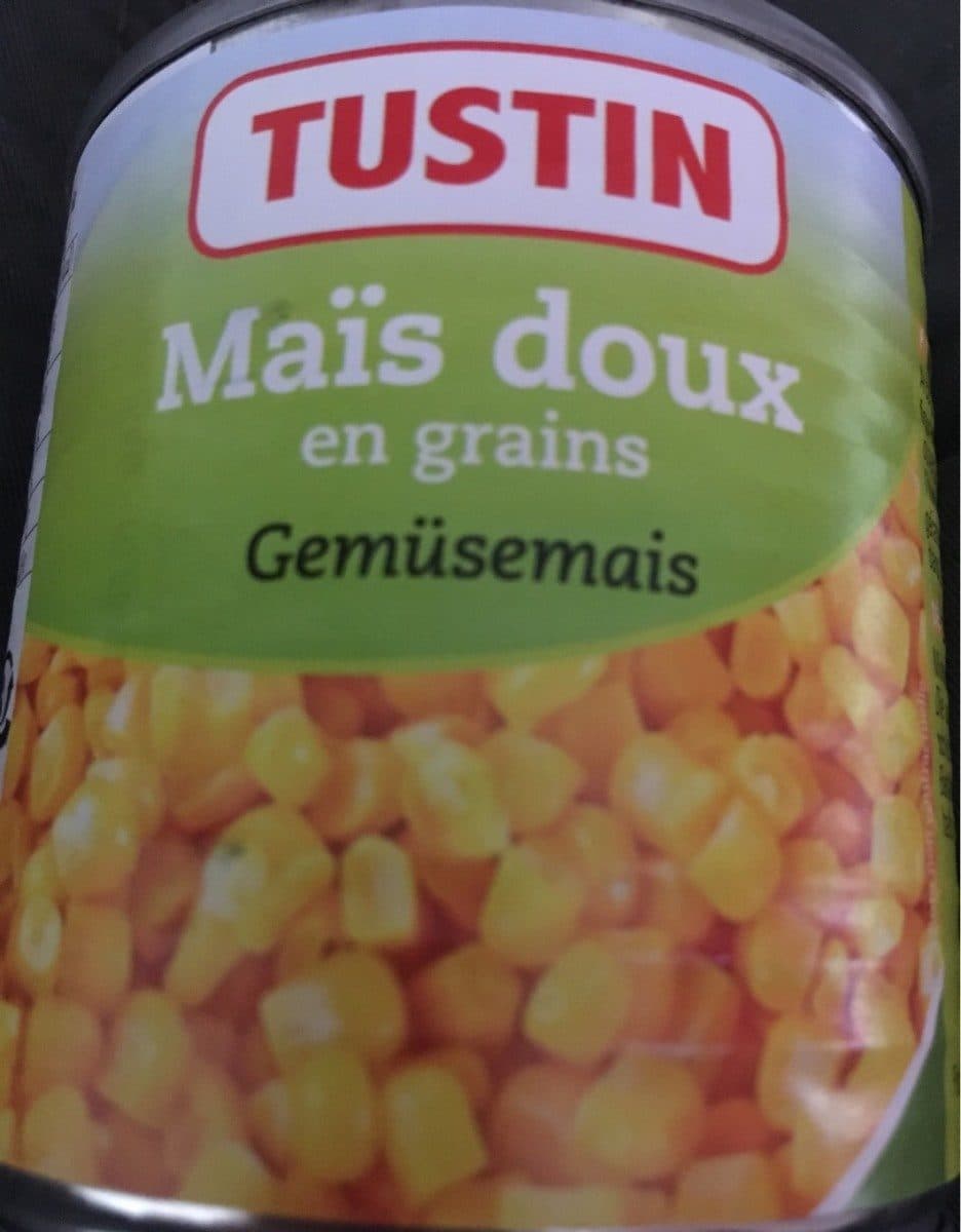 Open Food Facts Maïs doux packshot