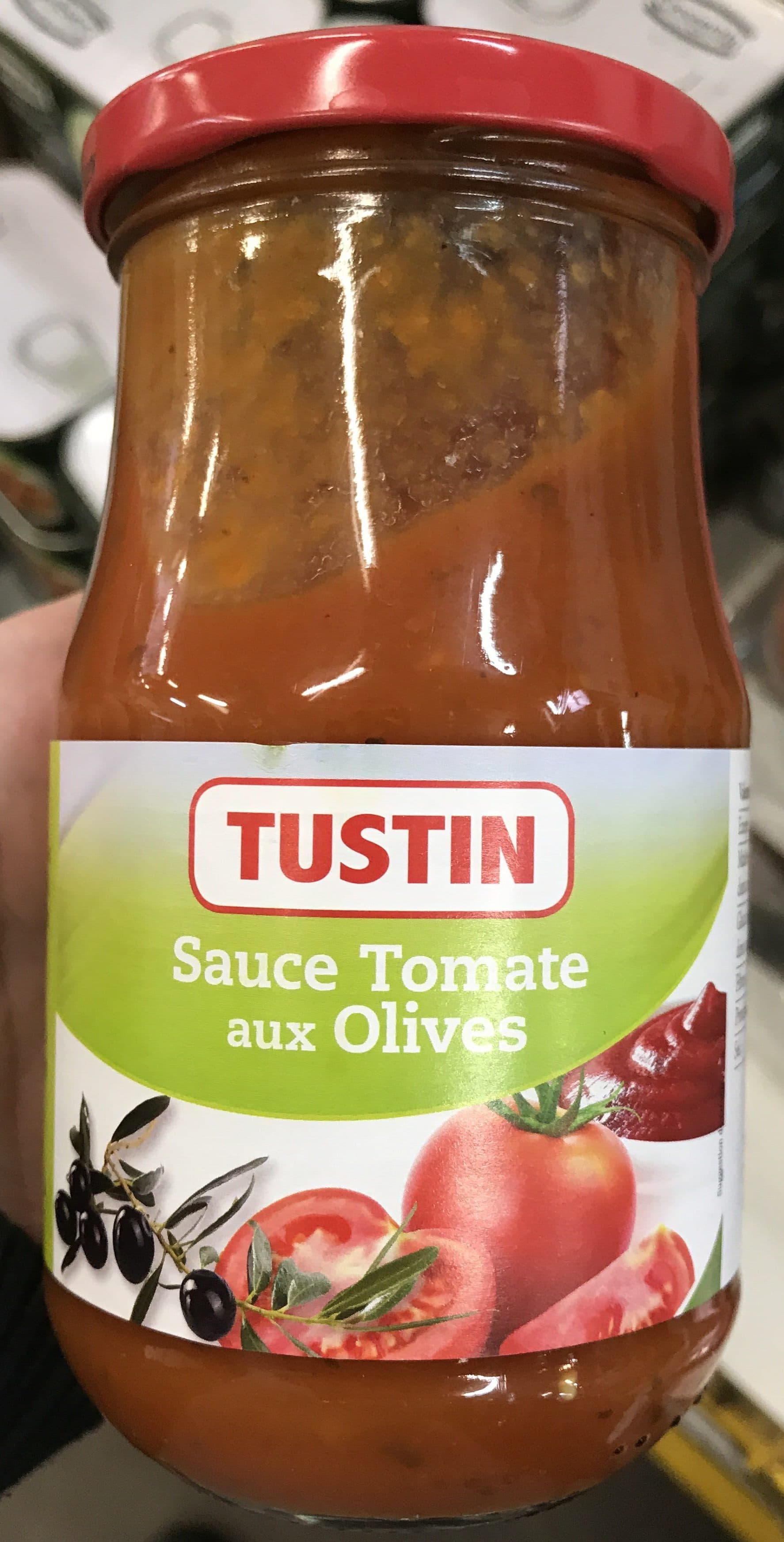 Tustin Sauce Tomate aux Olives packshot