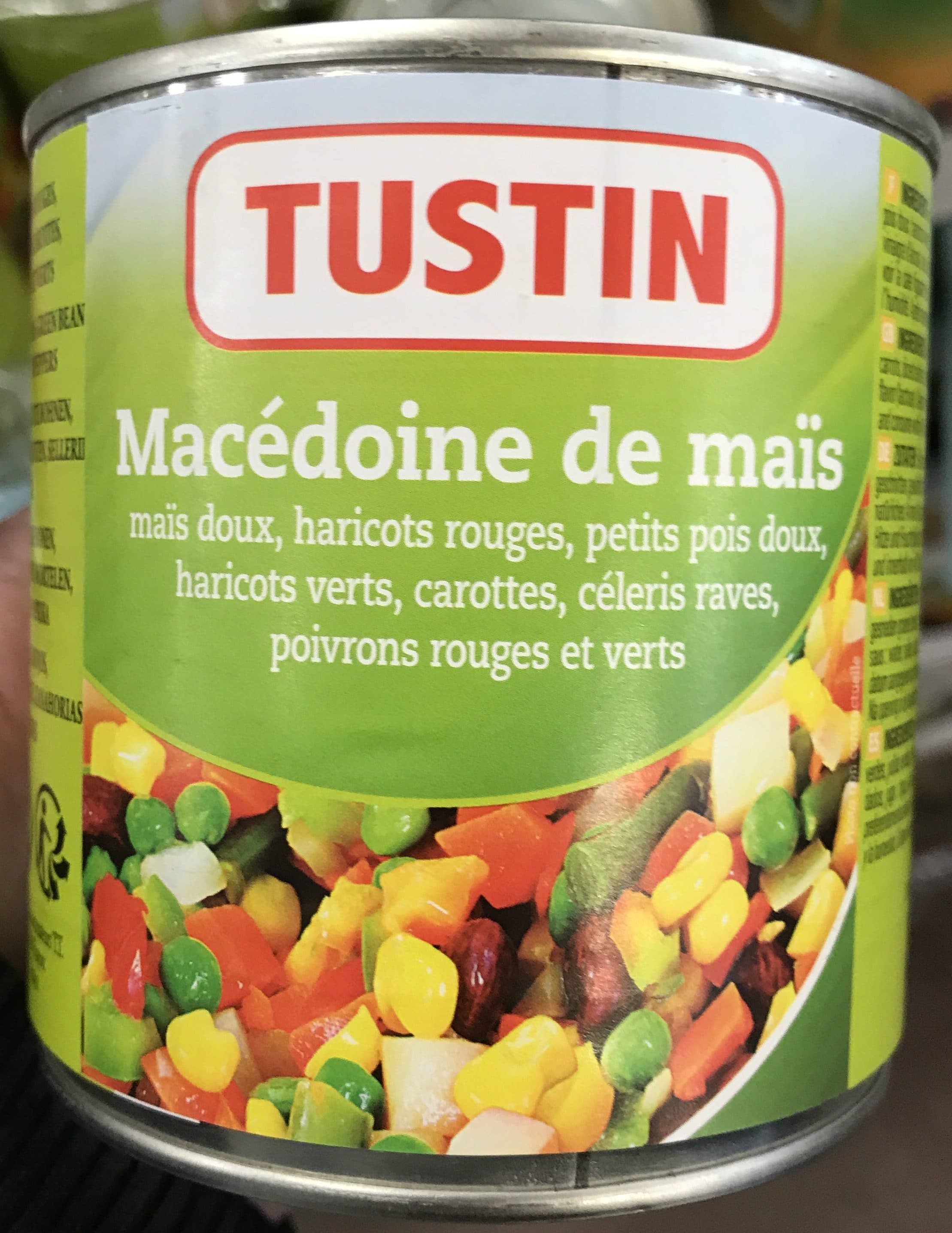 Tustin Macédoine de maïs packshot