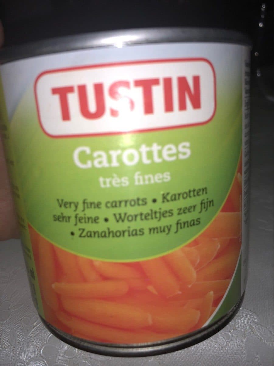 Open Food Facts Tustin Carottes tres fines packshot