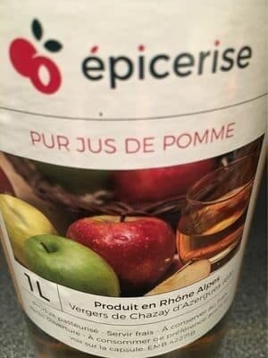 Epicerise Pur jus de pomme packshot