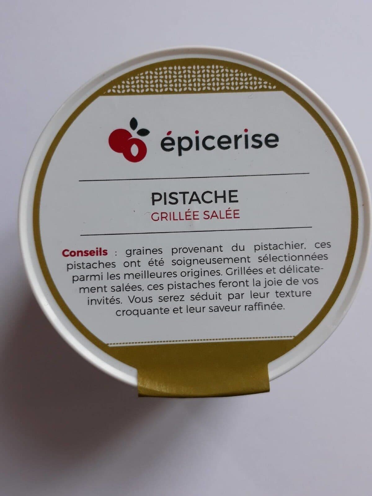 Open Food Facts Pistache grilee salée packshot