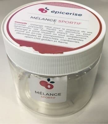 Épicerise Mélange sportif packshot