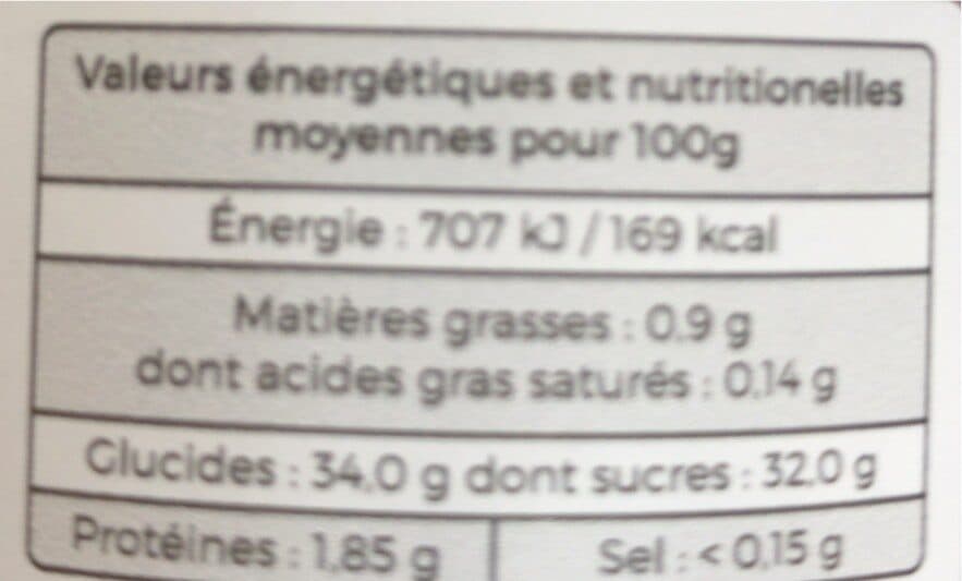 Open Food Facts Figue moelleuse packshot