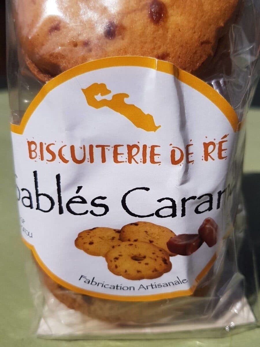 Open Food Facts Sablés caramel packshot