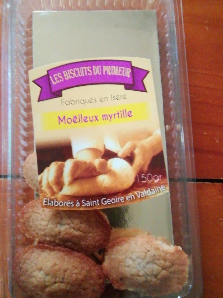 Open Food Facts Moelleux myrtille packshot