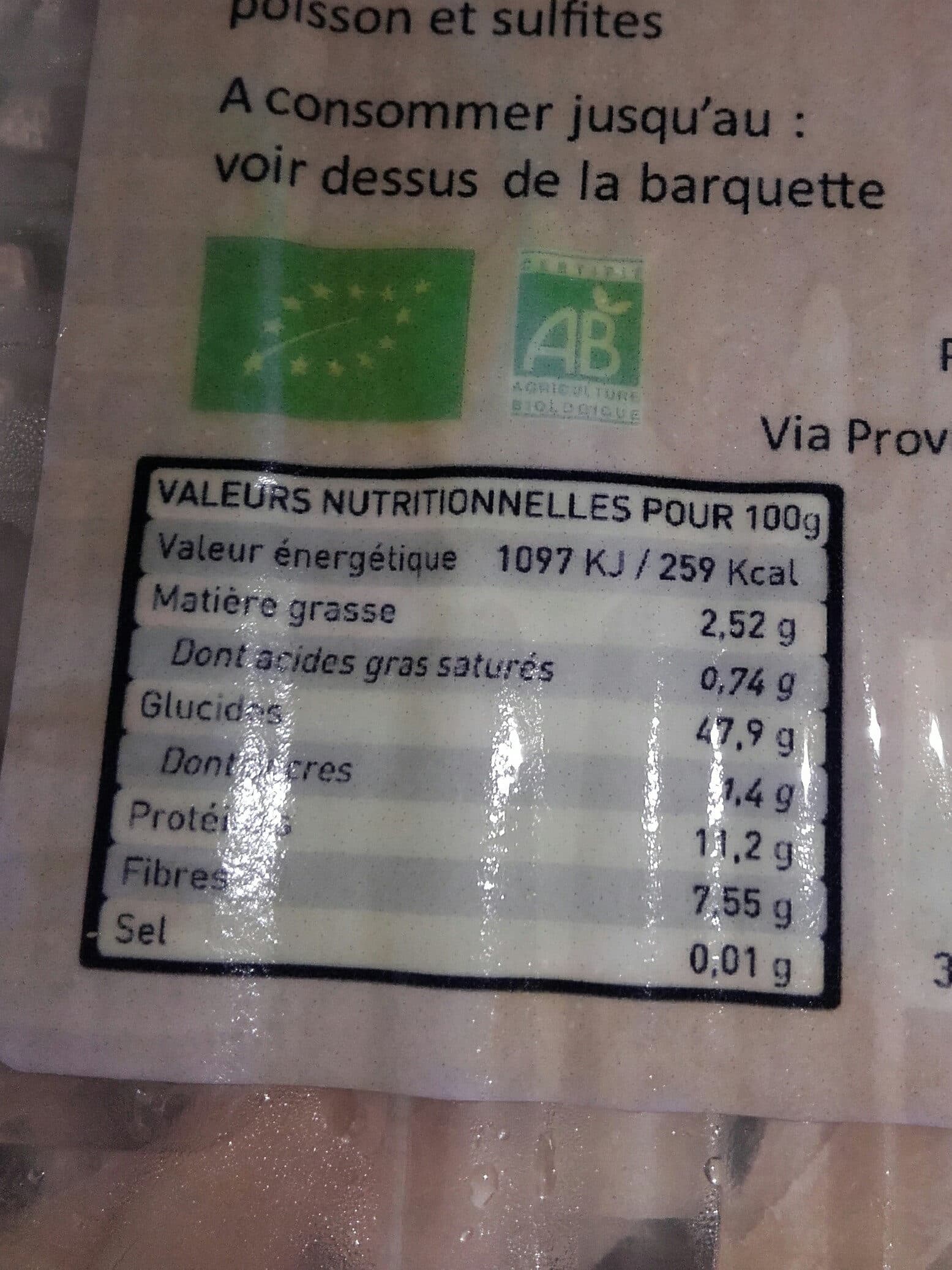 Treo Tagliatelle demi-complètes packshot