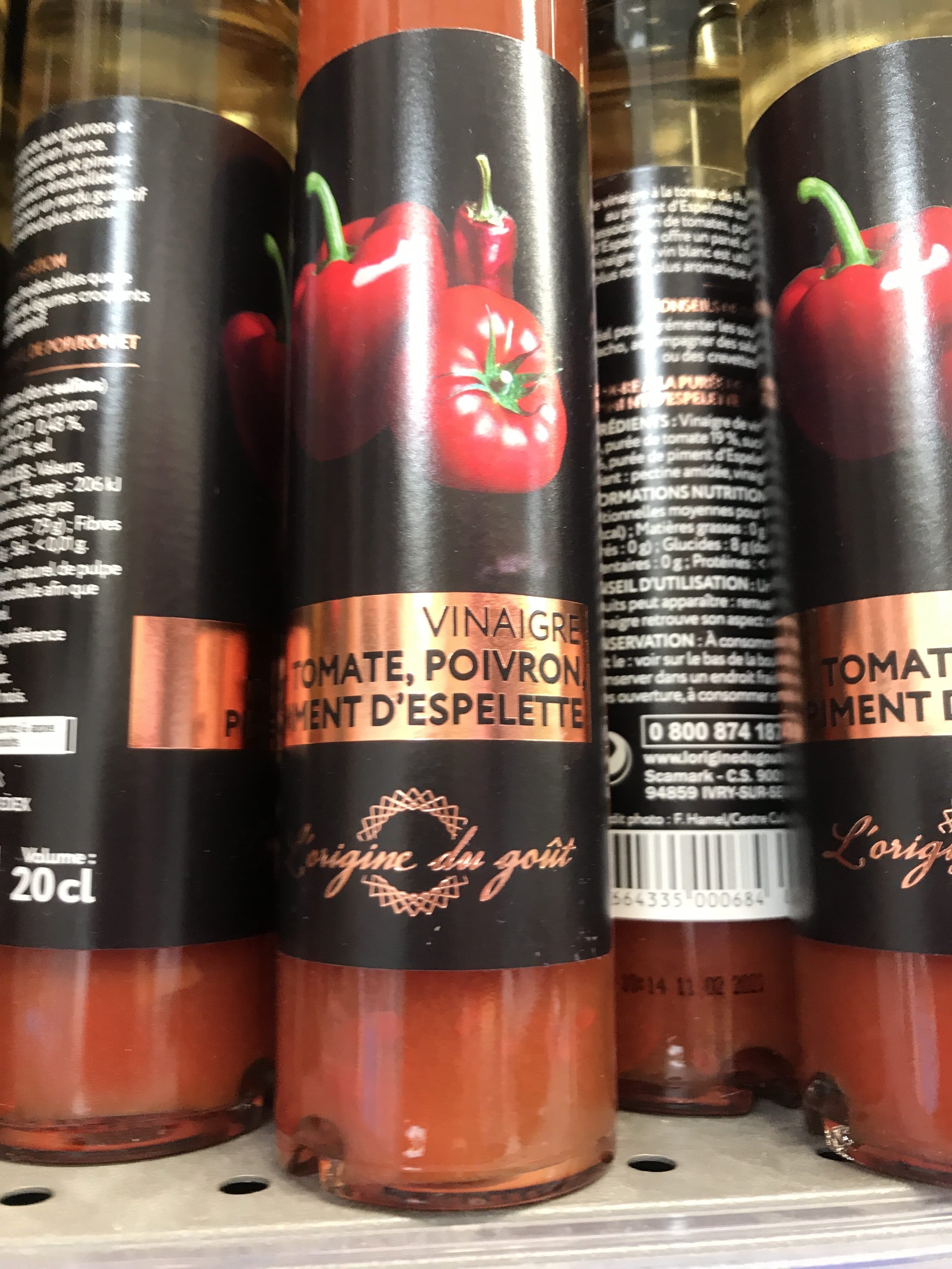 Open Food Facts Vinaigre packshot