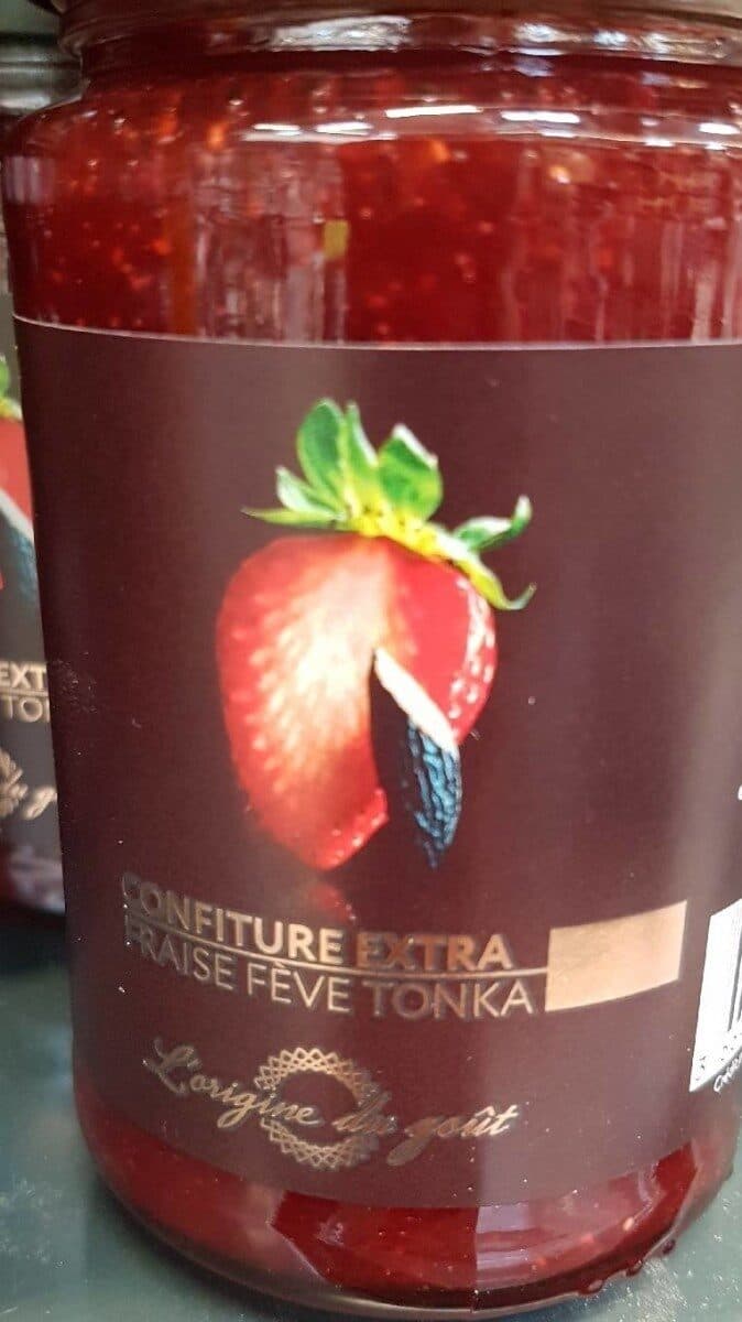 L'origine Du Goût Confiture de fraises fève tonka packshot