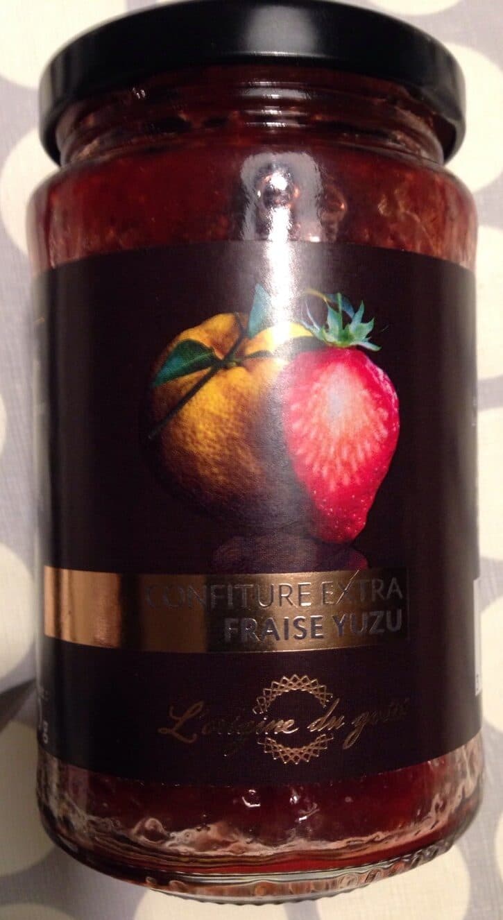 L'origine Du Gout Confiture fraise yuzu packshot