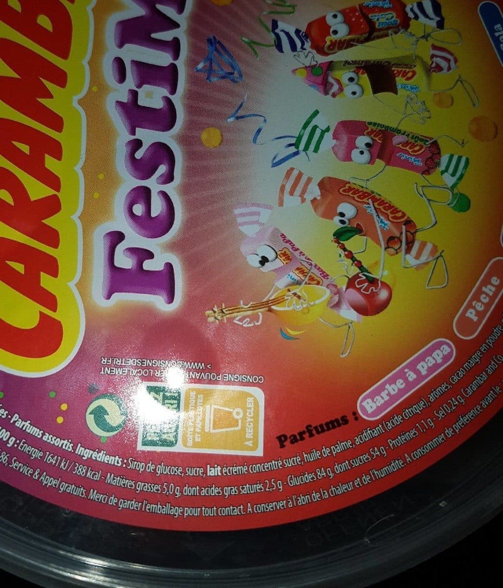 Carambar Les minis carambar FestiMix packshot