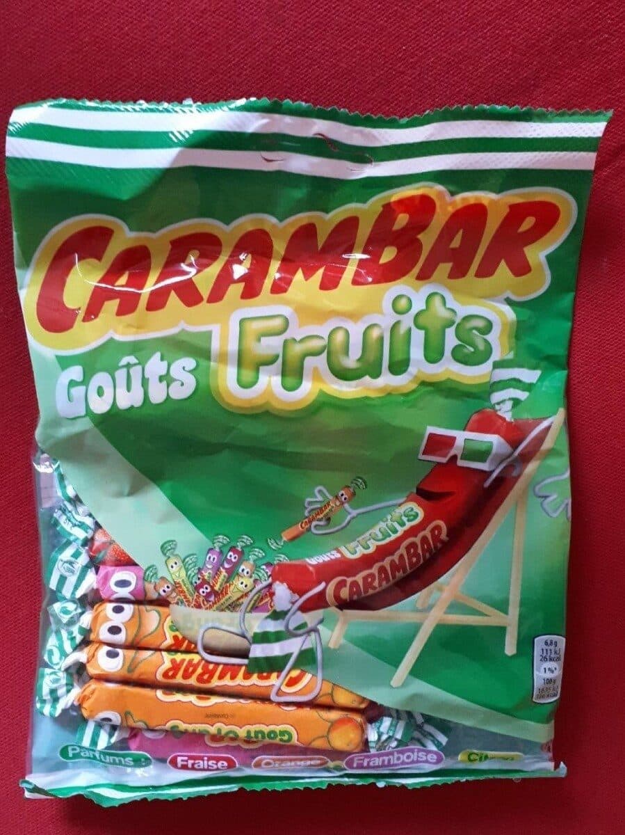 Carambar Carambar goût fruits packshot