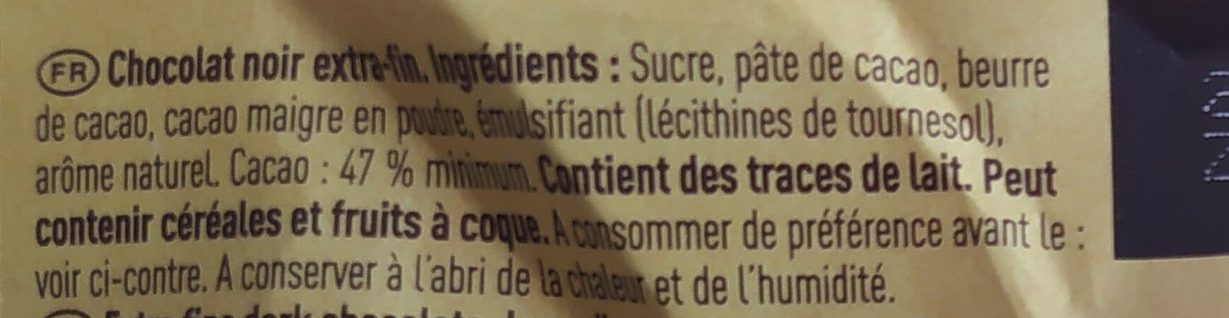 Poulain Poulain Noir extra - pur beurre de cacao packshot
