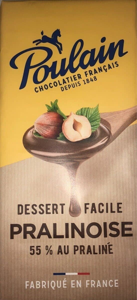Poulain Pralinoise Dessert Facile packshot