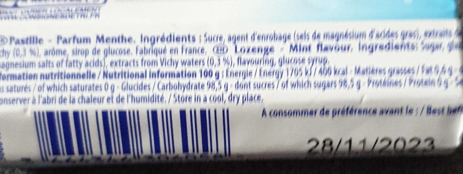 Vichy Pastille Vichy packshot