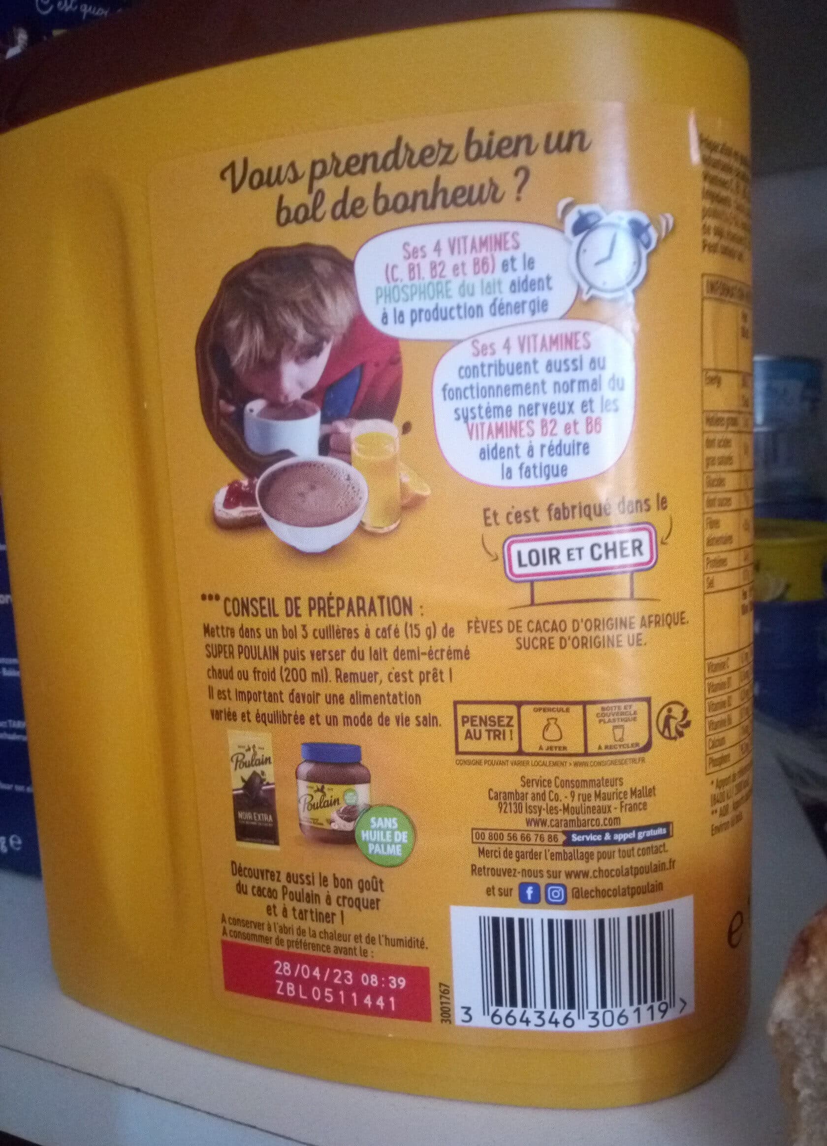 Poulain Super Poulain packshot