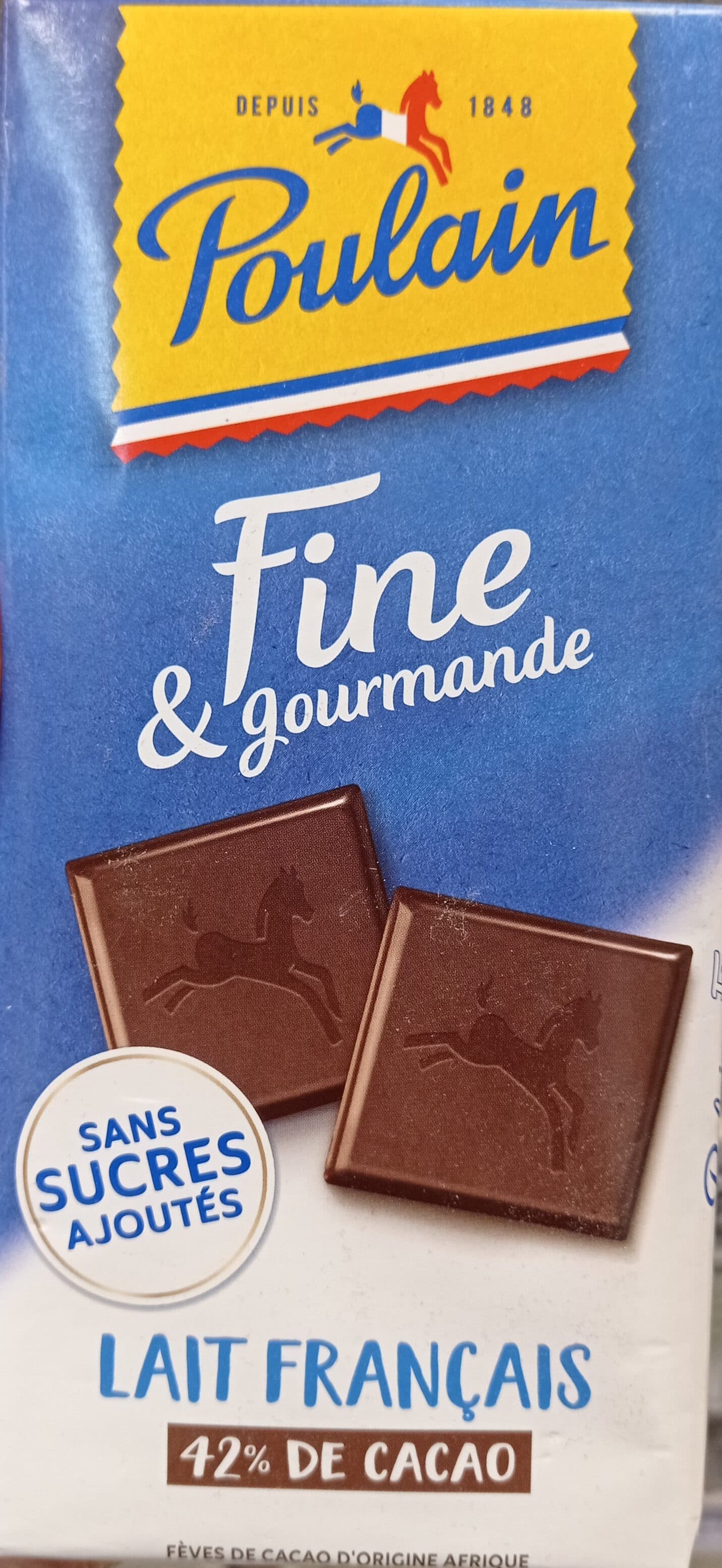 Fine gourmande Fine et gourmande lait français packshot