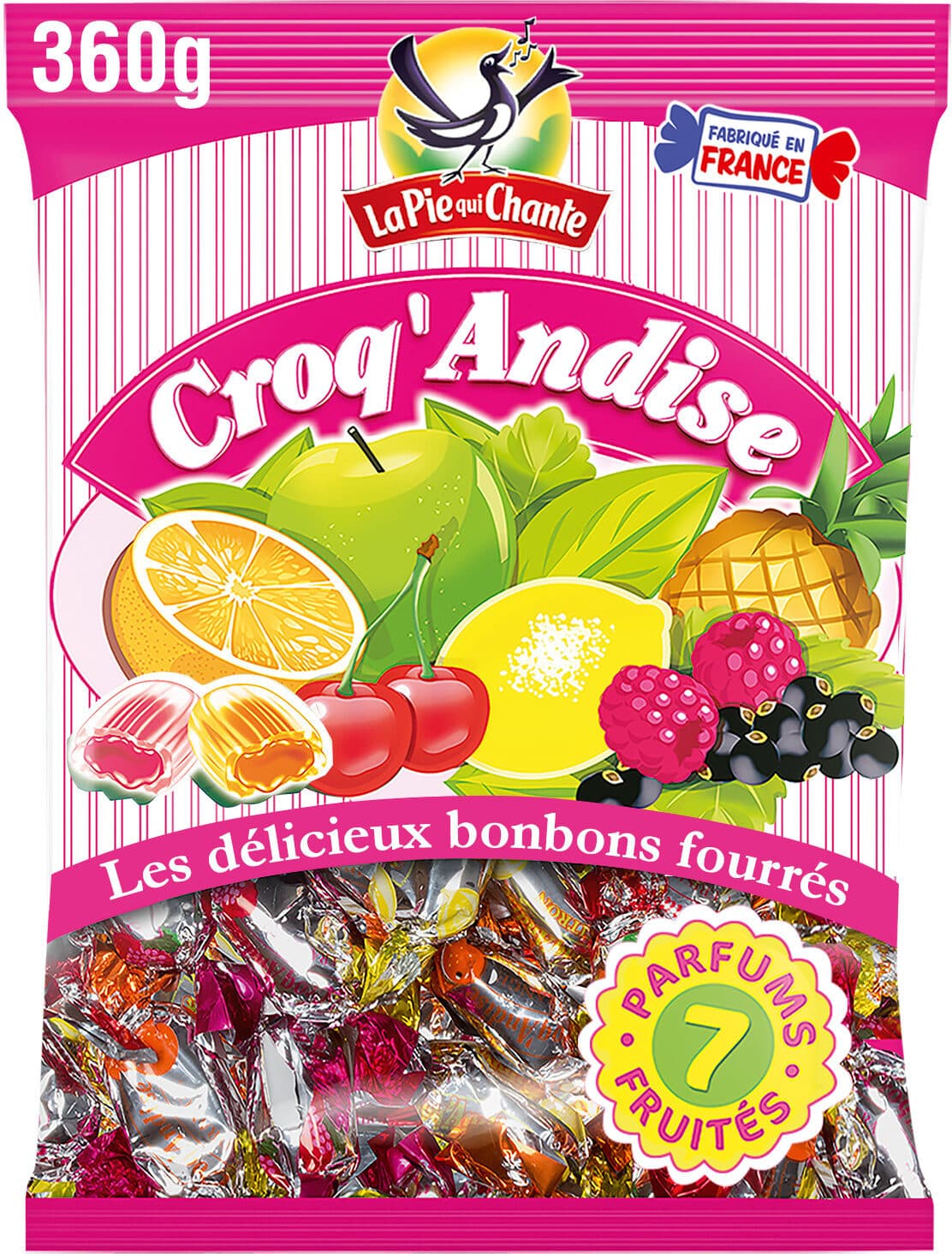 La pie qui chante Croq'andise packshot