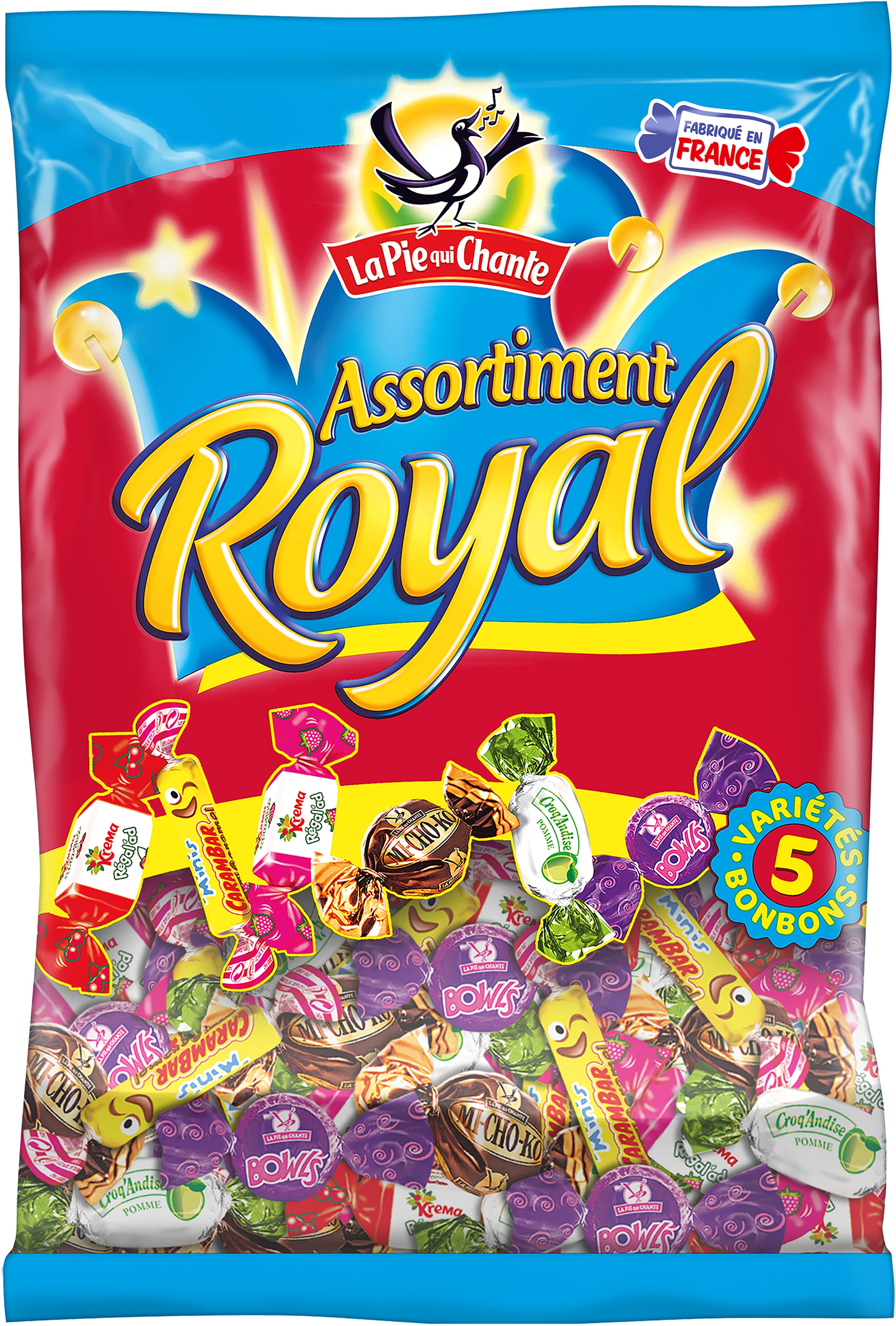 La pie qui chante Assortiment royal packshot