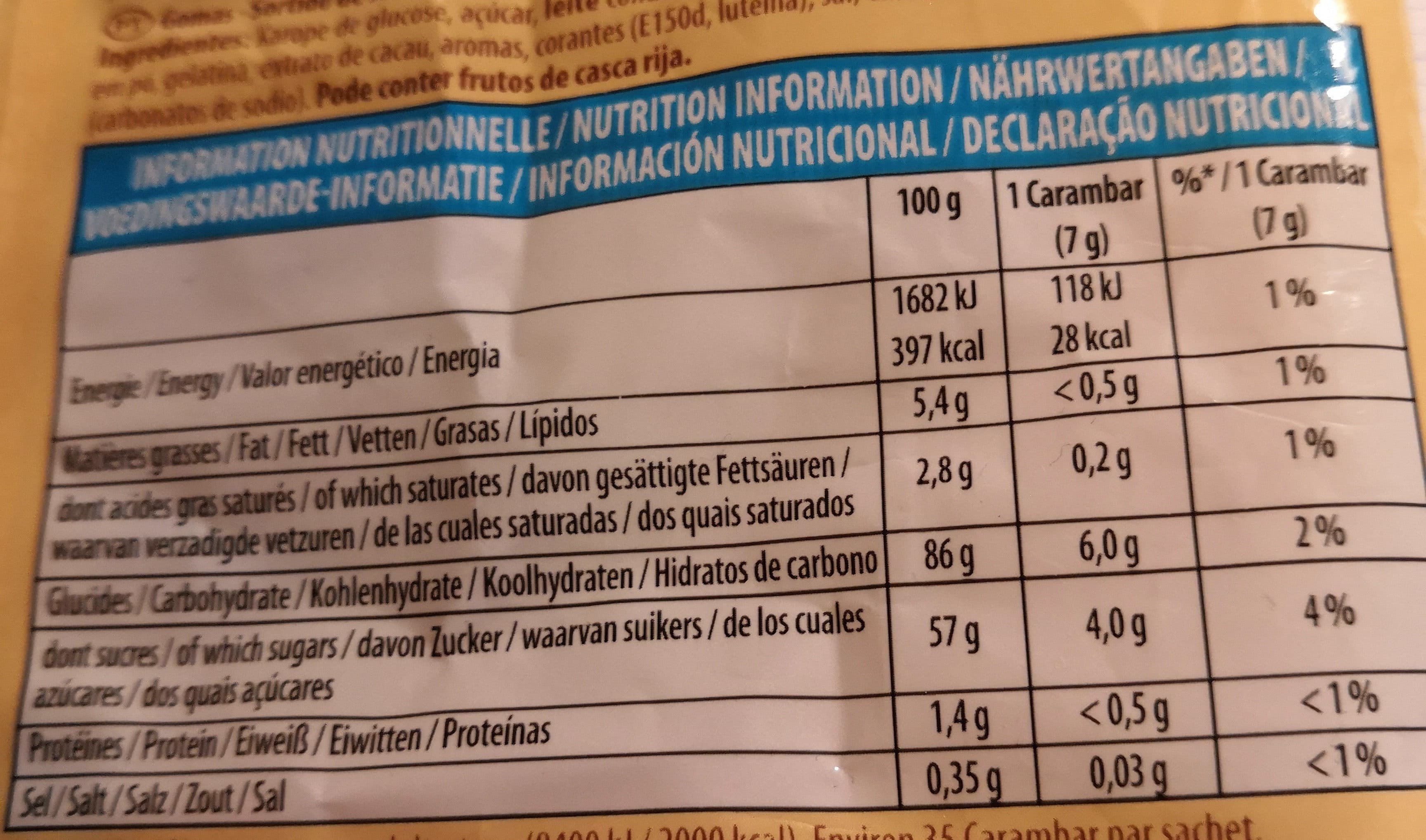 Carambar Caragourmand packshot