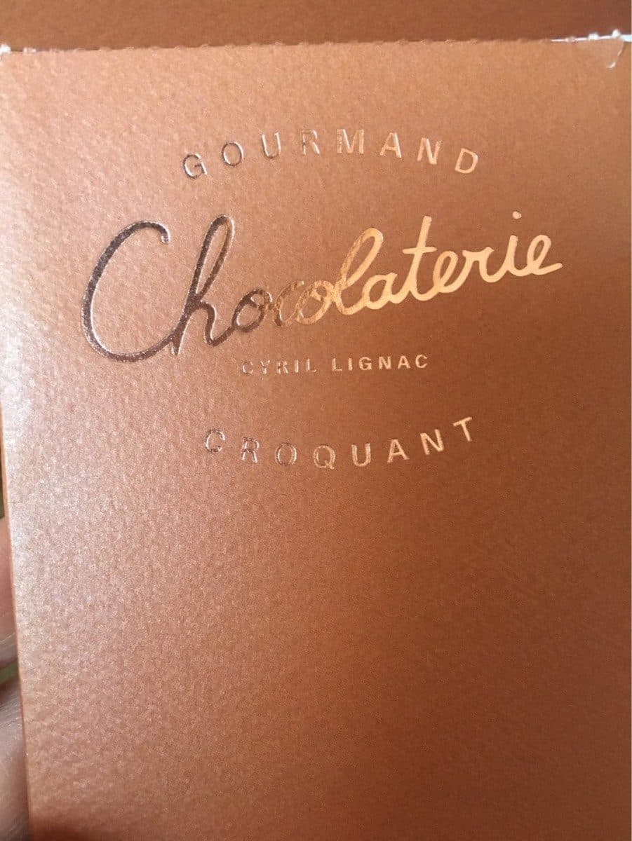 Cyril Lignac Noir grand cru equateur packshot