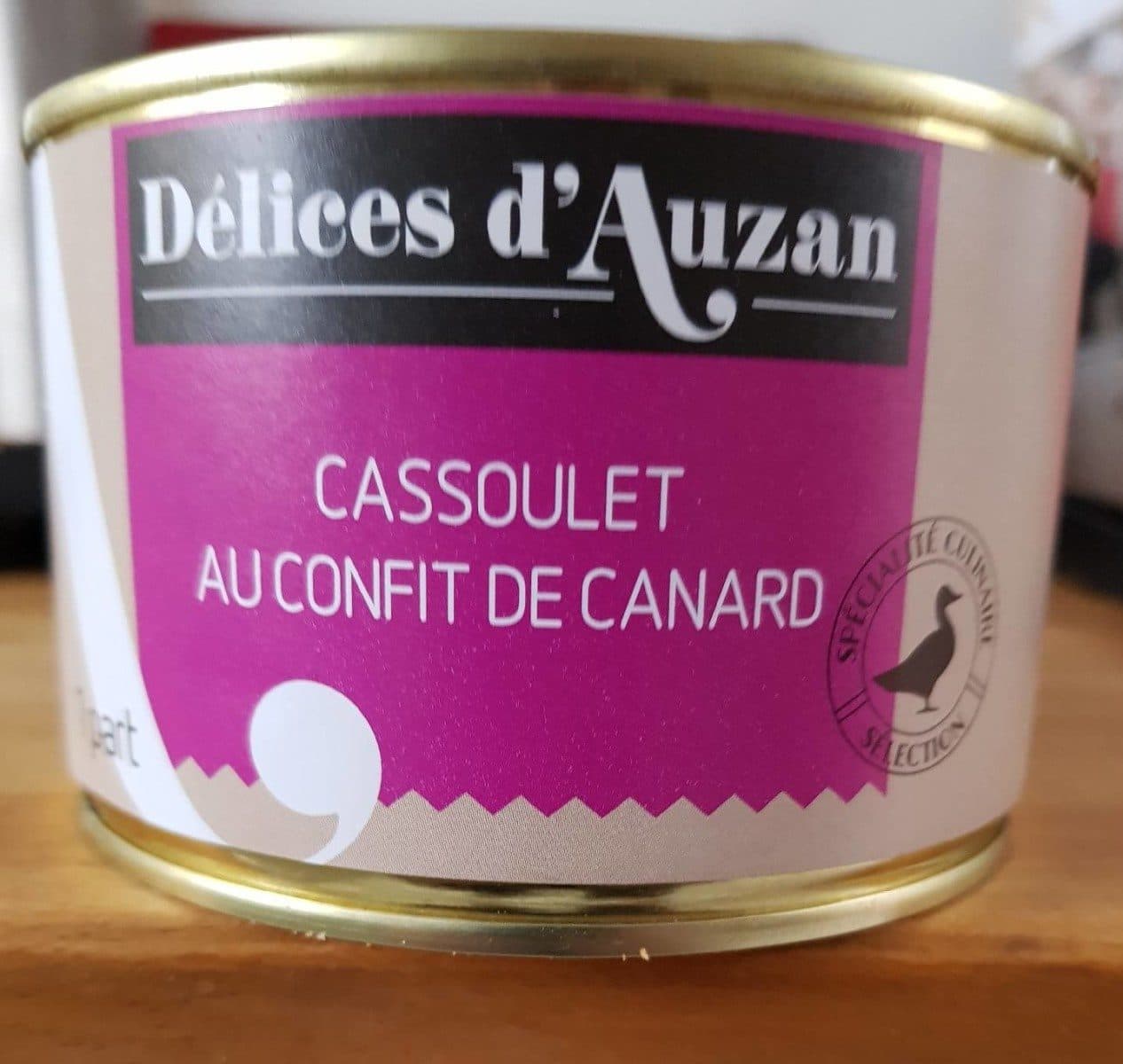 Open Food Facts Cassoulet au confit de canard packshot