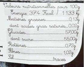 MAISON JOUGLA Confiture extra de cerises noires packshot
