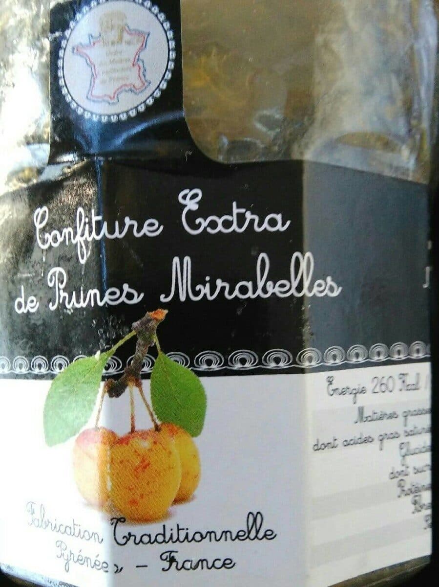 Les Délices de Pascale Confiture Extra de prunes mirabelles packshot