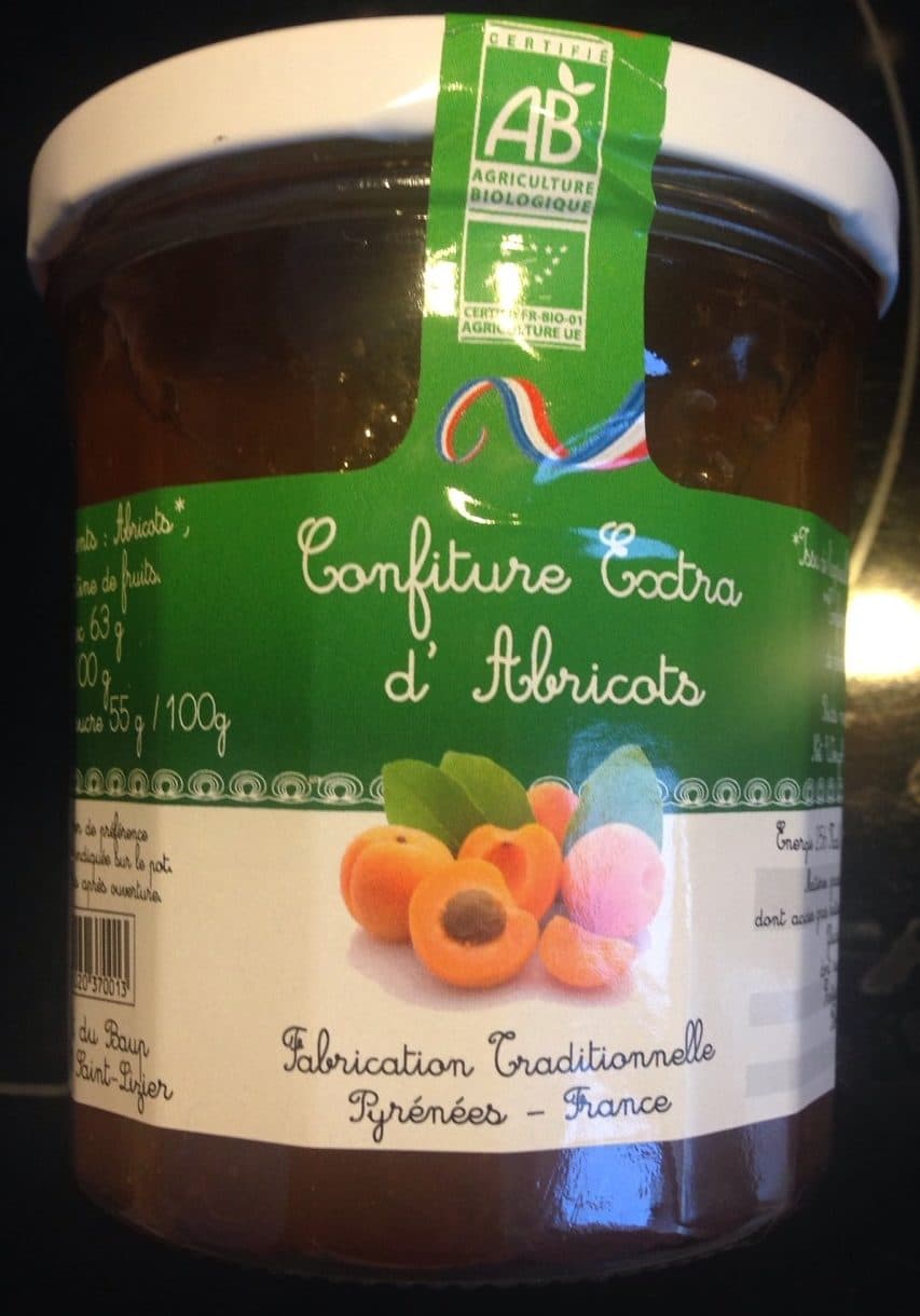 Les délices de Pascale Confiture Extra d'Abricots packshot