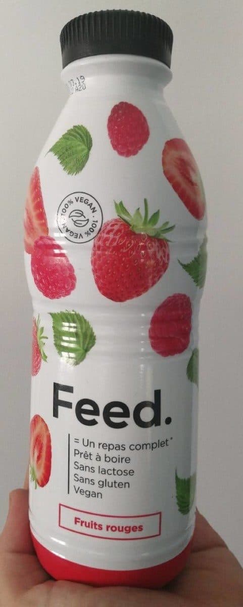 Feed Pret a boire fruit rouge packshot