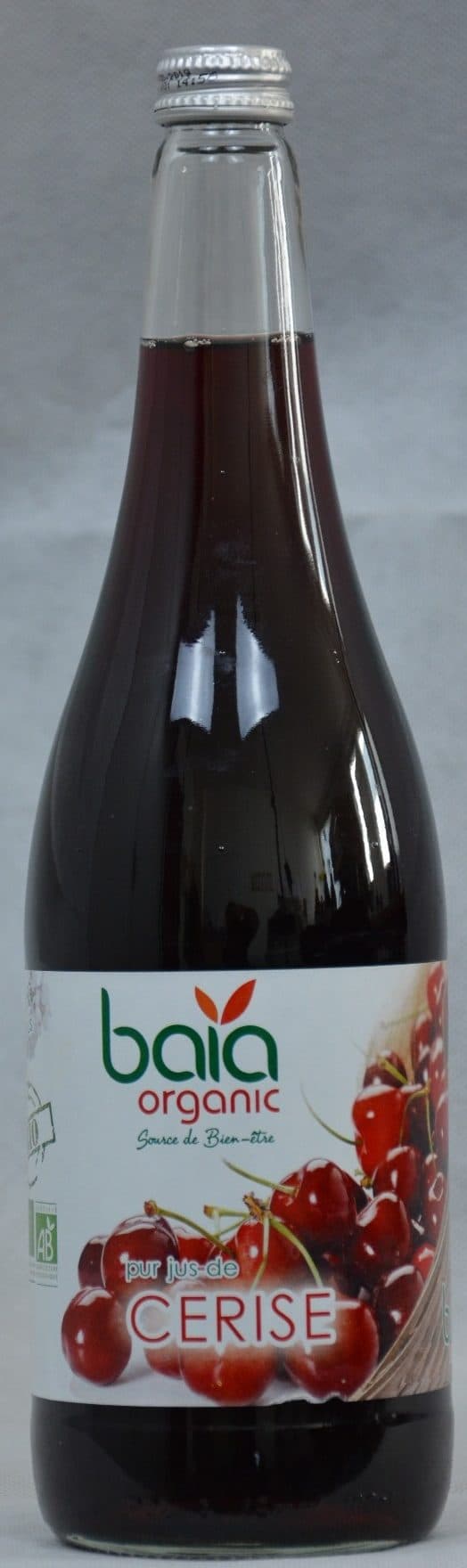 Baïa Organic Pur jus de cerise packshot