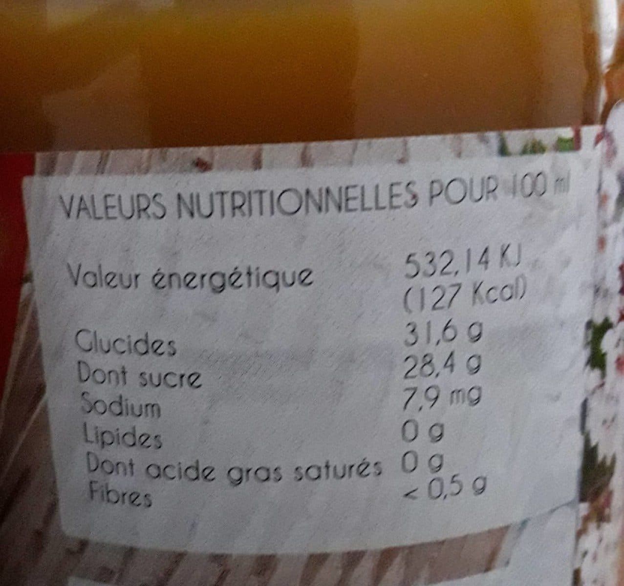 Baïa Organic Pur jus de pêche abricot pomme packshot