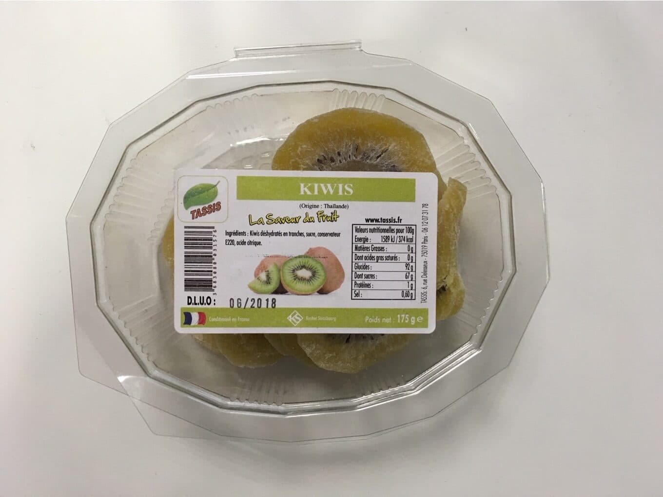 TASSIS La Saveur au fruit - Kiwis packshot