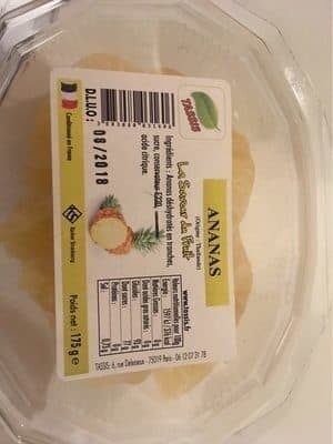 Tassis Ananas thailande packshot
