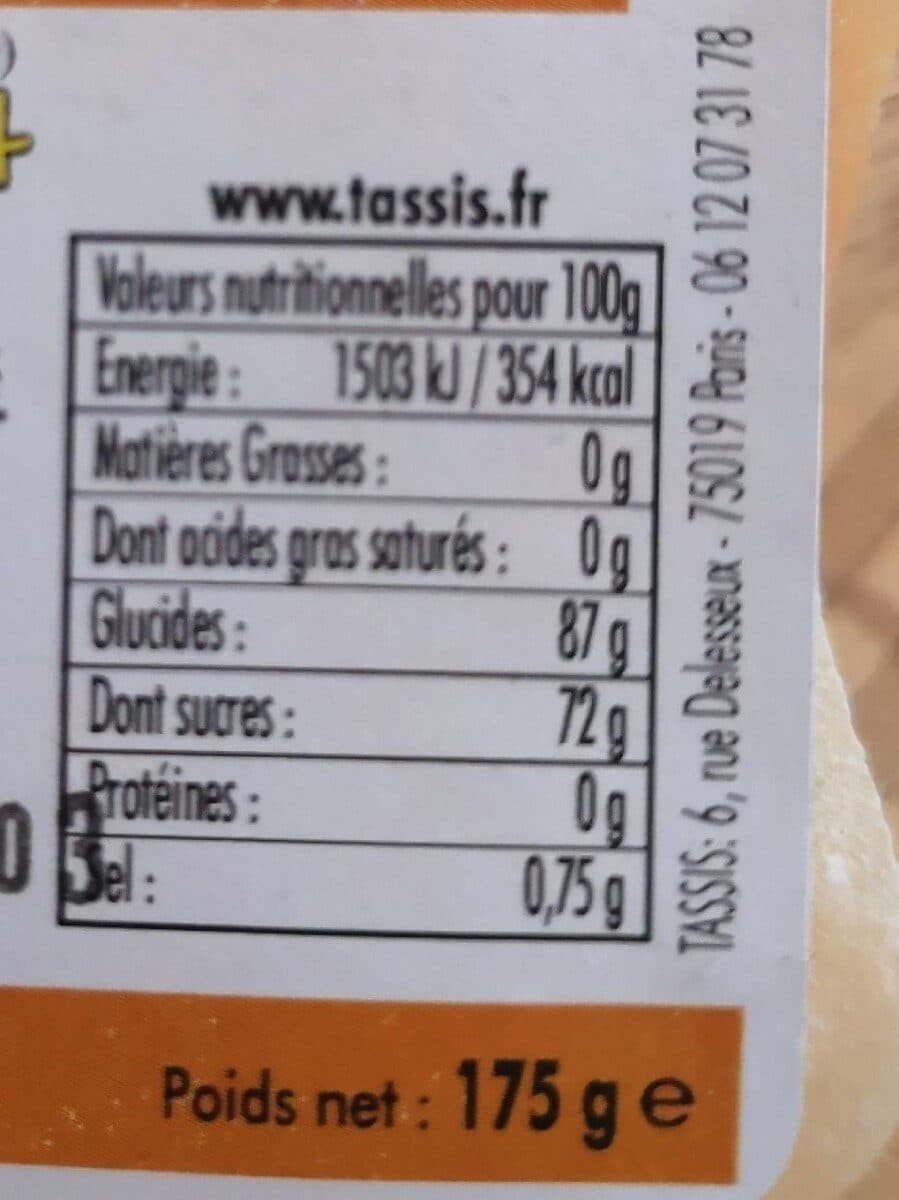 Open Food Facts Melon déshydraté packshot