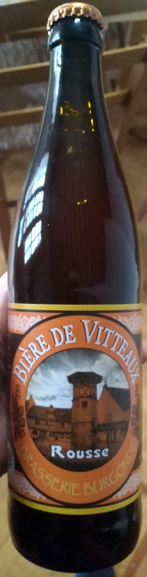 Brasserie Burgonde Bière de Vitteaux Rousse packshot