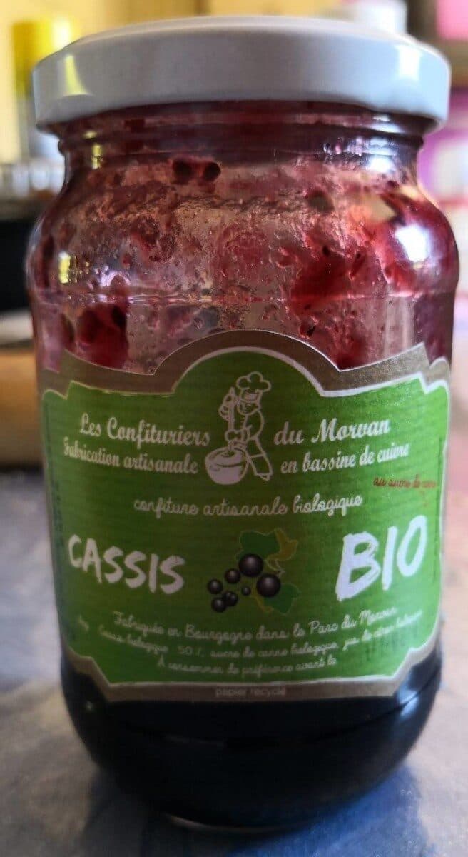 Les Confituriers du Morvan Confiture Artisanal de Cassis Bio du Morvan packshot