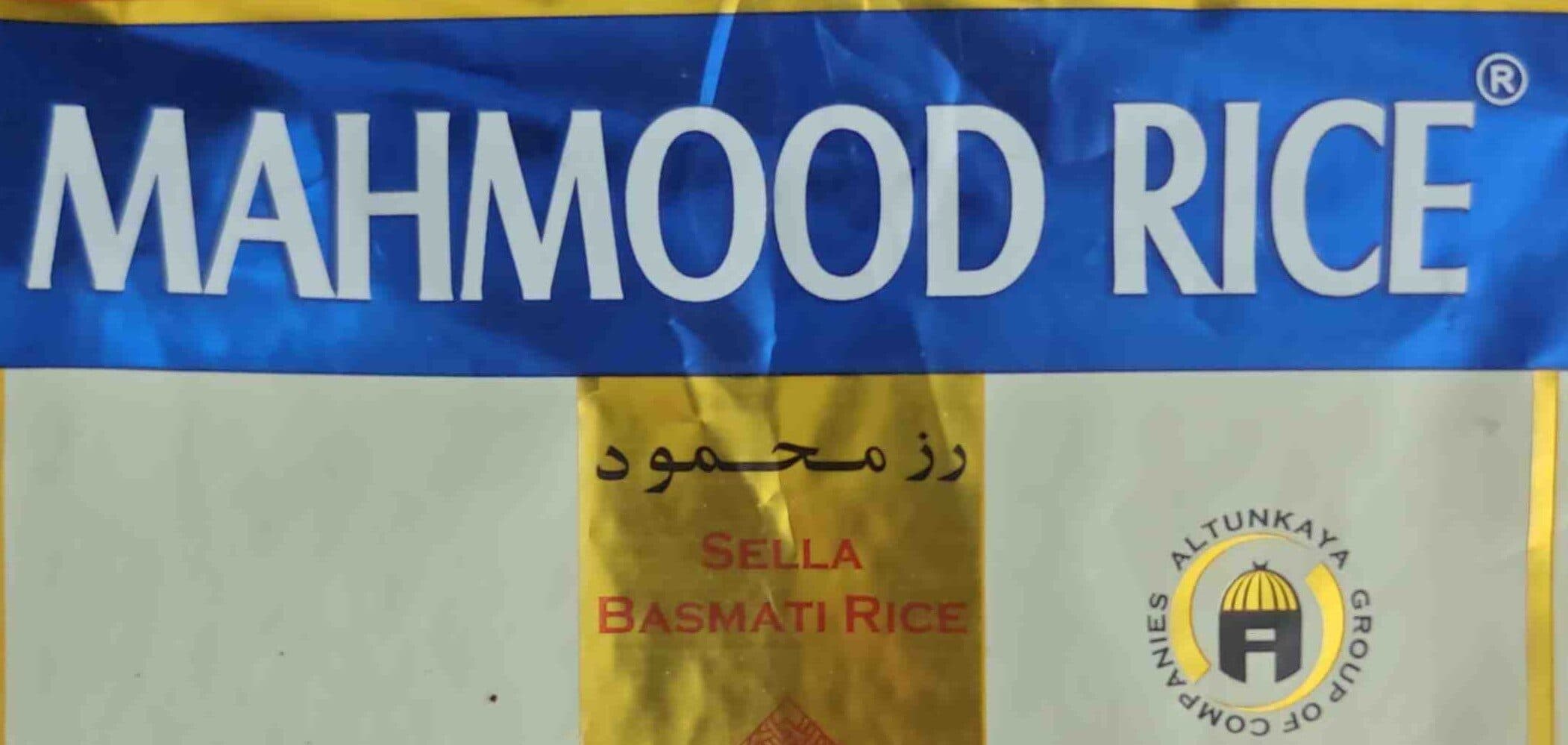 Mahmood rice Sella Basmati Rice packshot