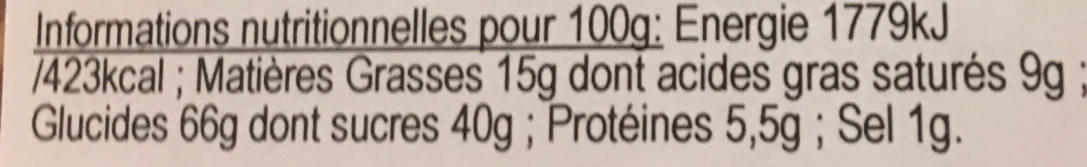 Pâtisserie des Flandres Gaufres fourrées pur beurre Vergeoise packshot